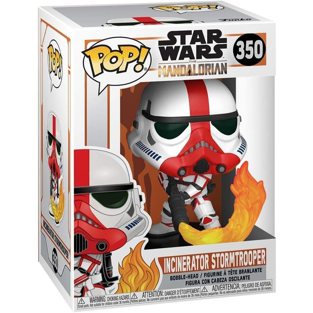 Funko Pop! Star Wars The Mandalorian Incinerator Stormtrooper #350