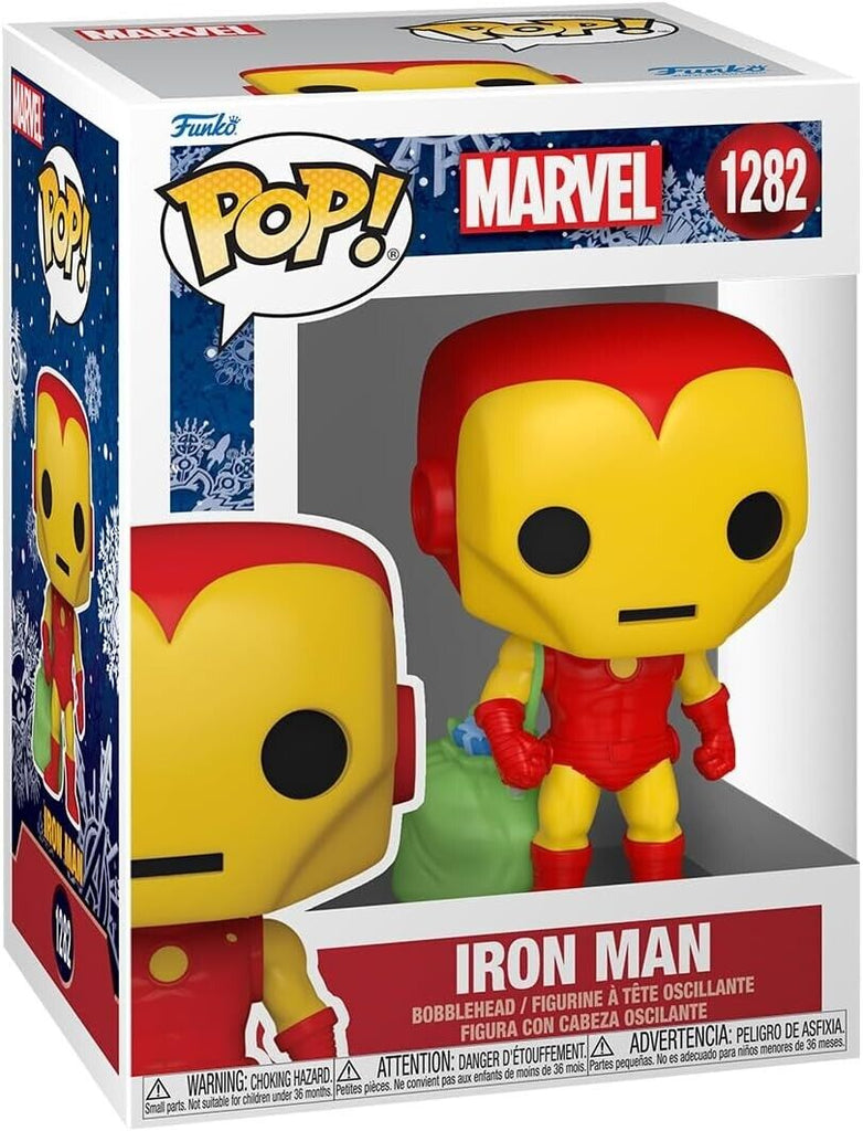 Funko POP! Marvel Holiday Iron Man With Bag #1282