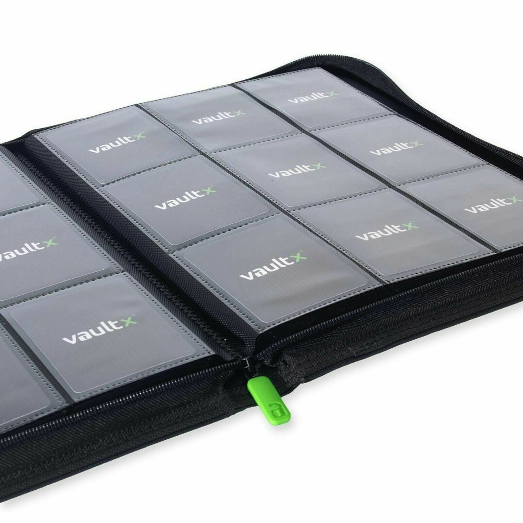 Vault X Premium 9 Pocket Exo Tec Zip Binder Holds 360 Cards