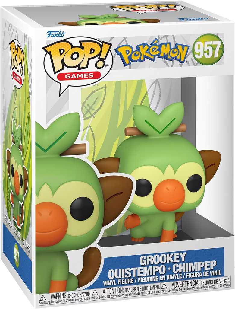 Funko Pop! POP Games Pokemon Grookey #957