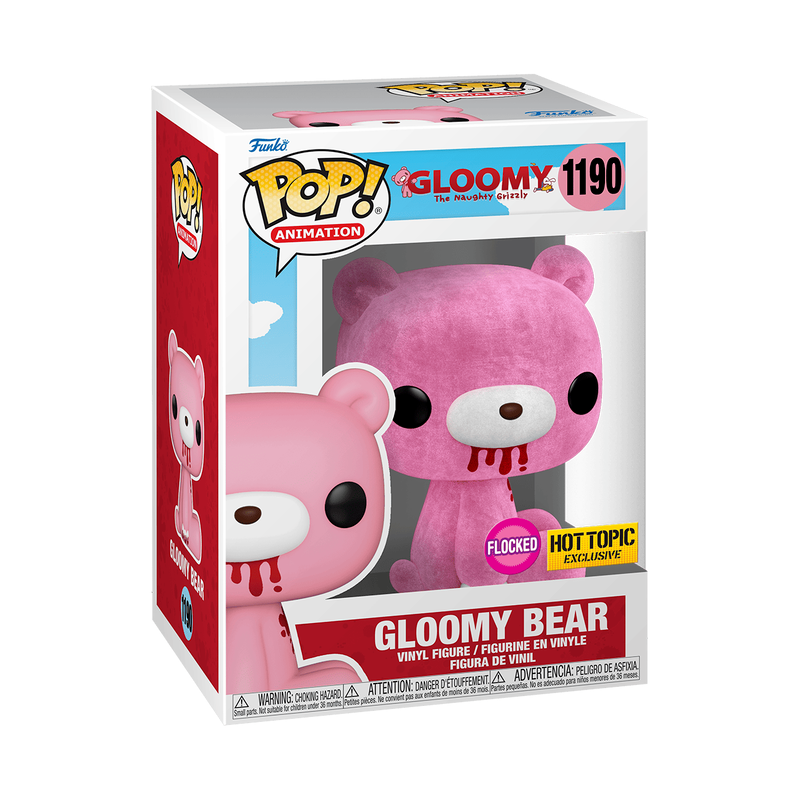Funko POP! Animation Hot Topic Exclusive Flocked Gloomy Bear #1190