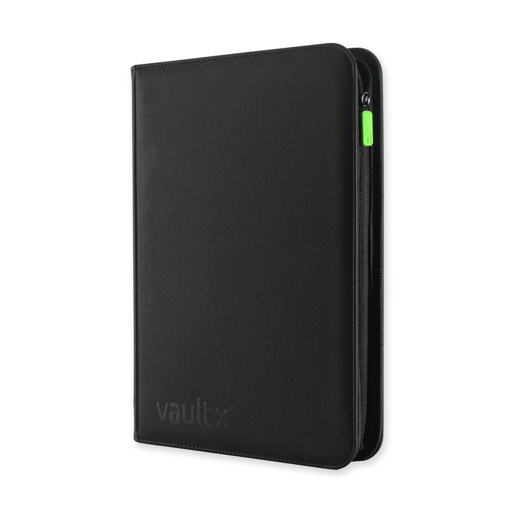 Vault X Premium 9 Pocket Exo Tec Zip Binder Holds 360 Cards – afgcards