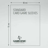 Gamegenic MATTE Standard Card Game Sleeves 66 x 91mm (50) Colour Code: Gray TCG